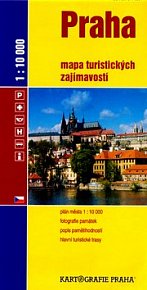 Praha Mapa turistických zajímavostí