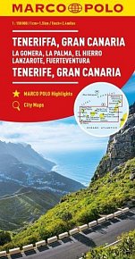 Tenerife, Gran Canaria / mapa 1:150 000