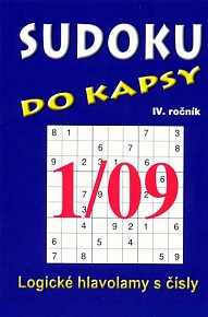 Sudoku do kapsy 1/2009 (modrá)