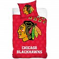 Hokejové povlečení NHL Chicago Blackhawks Shields Velikost: 135x200 + 80x80 cm