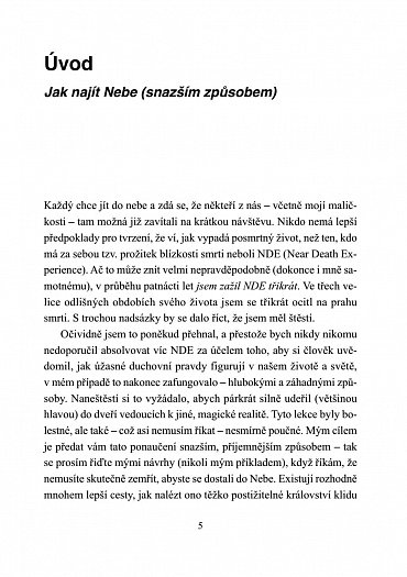 Náhled Jak se dostat do nebe (aniž doopravdy zemřeme)