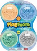 PlayFoam® Modelína/Plastelína kuličková 4 barvy na kartě 18x27x4cm