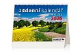 Kalendář 2026 - 14denní kalendář s citáty - stolní