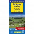 1: 70T(141)-Žďárské vrchy,Poličsko (cyklomapa)