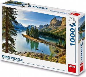 Puzzle Jezero Maligne 1000 dílků