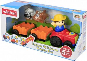 Traktor s přívěsem