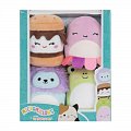 Squishmallows Micromallows 4-Pack Žába, Chobotnice, Lev, S´more 6 cm