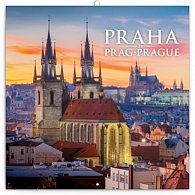 Kalendář poznámkový 2017 - Praha nostalgická