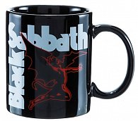 Hrnek keramický - Black Sabbath/černý/logo