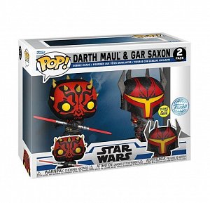 Funko POP Star Wars: CloneWars - Maul/Gar 2pack (exclusive special edition GITD)