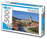 Puzzle č. 12 - Český Krumlov - 500 dílků