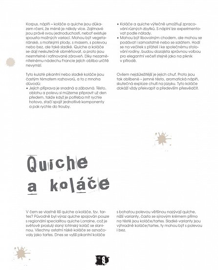 Náhled Quiche a koláče - Jednoduché, chutné a typicky francouzské. Oblíbené recepty od pikantních po sladké