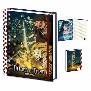 Attack on Titan Blok kroužkový