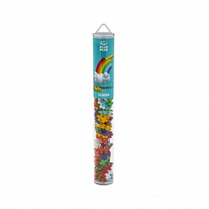 Plus-Plus Rainbow mix 100 kusů Tuba
