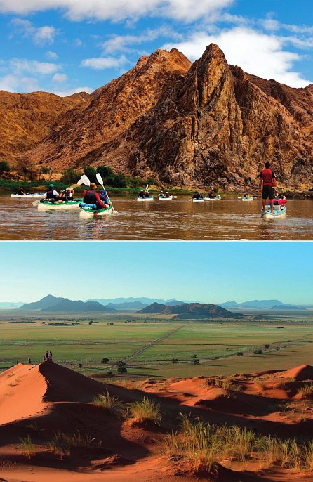 Náhled Namibie a Viktoriny vodopády - Turistický průvodce