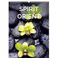 Kalendář nástěnný 2017 - Spirit of Orient