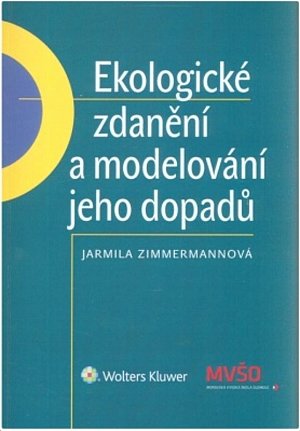 Ekologické zdanění a modelování jeho dopadů