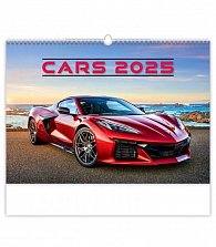 Kalendář nástěnný 2025 - Cars