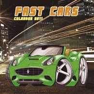 Fast Cars 2011 - nástěnný kalendář