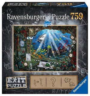 Ravensburger Puzzle Exit Ponorka/759 dílků