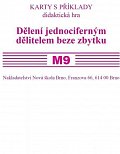 Sada kartiček M9 - dělení jednociferným dělitelem beze zbytku, 1.  vydání