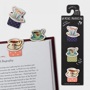 Záložka do knihy Mini magnetická - Šálek čaje