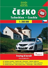 Česko autoatlas 1:200 0000 (A4, spirála)