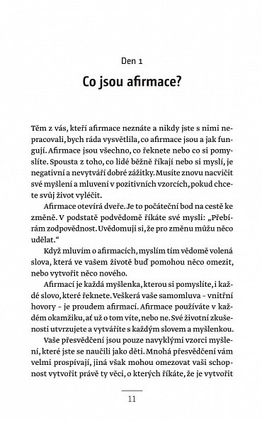 Náhled 21 dní mistrovských afirmací