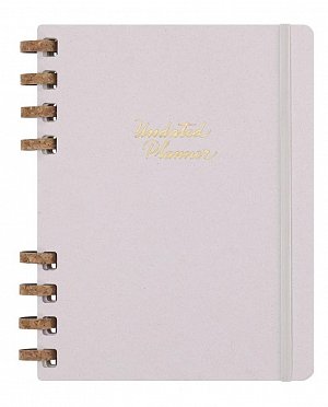 Moleskine Spirálový plánovací zápisník nedatovaný tvrdý šedý XL