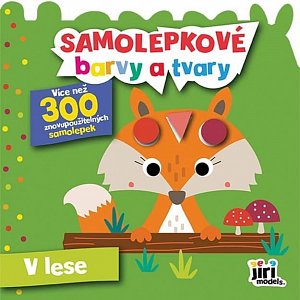 V lese - Samolepkové barvy a tvary