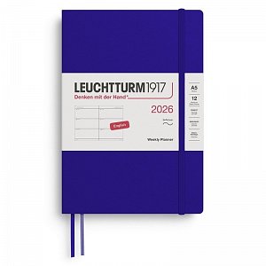 Weekly Planner 2026 Medium (A5) Ink
