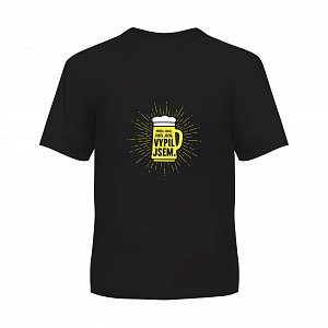 Pánské tričko - Přišel jsem, viděl jsem, vypil jsem, vel. M