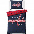 Hokejové povlečení NHL Washington Capitals Shields Velikost: 140x200 + 70x90 cm