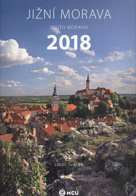 Náhled Kalendář nástěnný 2018 - Jižní Morava/střední formát