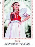 Slovenský folklór 2024 - nástenný kalendár
