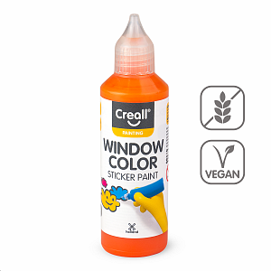 Creall barva na sklo Window color, 80 ml, oranžová