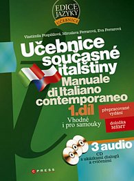 Učebnice souč.italštiny 1 3 audio CD