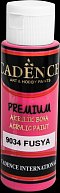 Akrylová barva Cadence Premium - fuchsiová / 70 ml