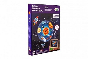 Kreativní sada Vesmír - malování s nalepovacími diamanty