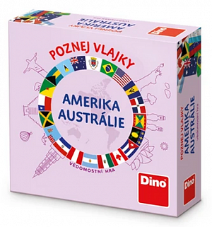 Poznej vlajky: Amerika a Austrálie - cestovní hra