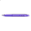 UNI gumovatelné pero stiskací URN-181, 0,7 mm, fialové
