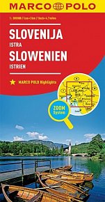 Slovinsko, Istrie 1:300T//mapa(ZoomSystem)MD