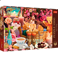 Puzzle Premium Plus - Čajový čas: Všechny pěkné věci  1000 dílků 68,3x48cm v krabici 40x27x6cm