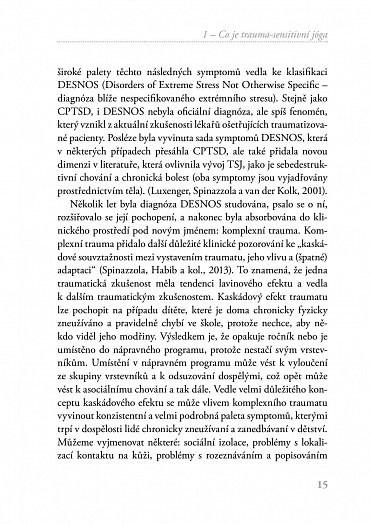 Náhled Jóga v terapii - Trauma-sensitivní jóga jako pomocník při léčbě traumatu