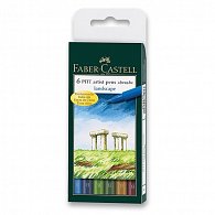 Faber - Castell Popisovač Pitt Artist Pen Landscape 6 ks