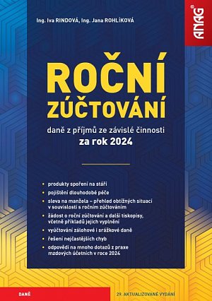 Roční zúčtování daně z příjmů ze závislé činnosti za rok 2024