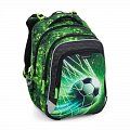 Bagmaster školní tříkomorový batoh LUMI 25 B – fotbal
