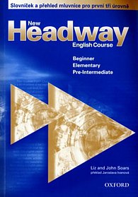 New Headway - Intermediate Class 2xCassette - Slovníček a přehled mluvnice pro první tři úrovně