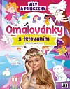 Víly a princezny - Omalovánky s tetováním