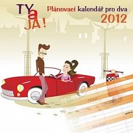 Kalendář nástěnný 2012 - Plánovací Ty & já, 30 x 60 cm